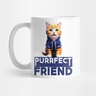 Just a Purrfect Friend Cat Mug